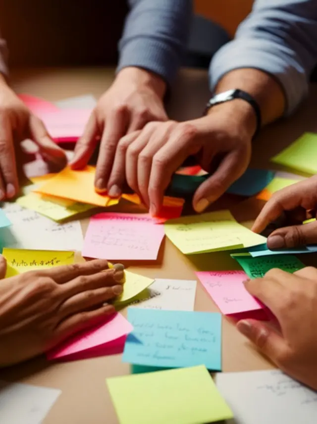 Bocage Orne Destination Domfront Bagnoles Partenaires Postit Brainstorming Journee Tourisme