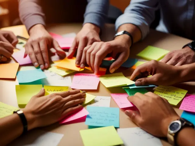 Bocage Orne Destination Domfront Bagnoles Partenaires Postit Brainstorming Journee Tourisme