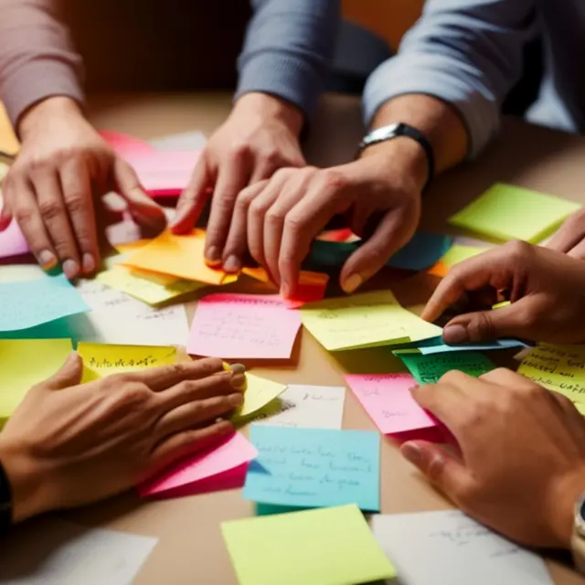 Bocage Orne Destination Domfront Bagnoles Partenaires Postit Brainstorming Journee Tourisme