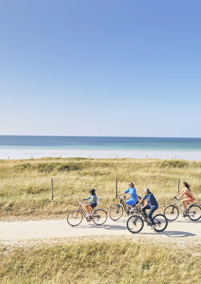 promenade à velo - Plage du Ster - Penmarc'h