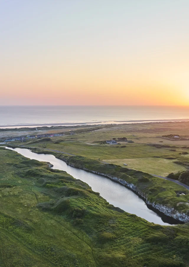 Sonnenuntergang - Strand von Tréguennec