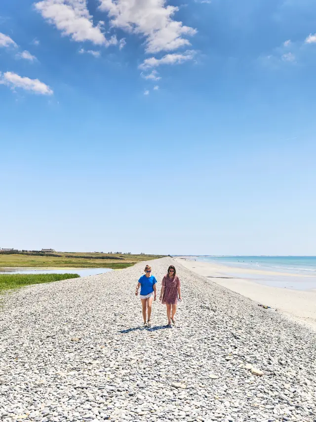 Playa de guijarros - Plovan