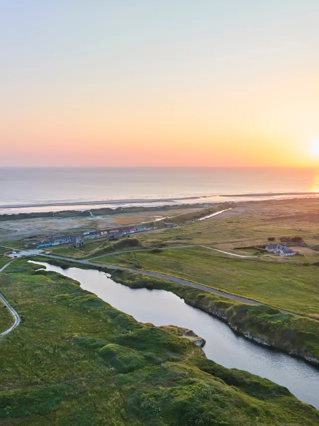Coucher de soleil à Treguennec