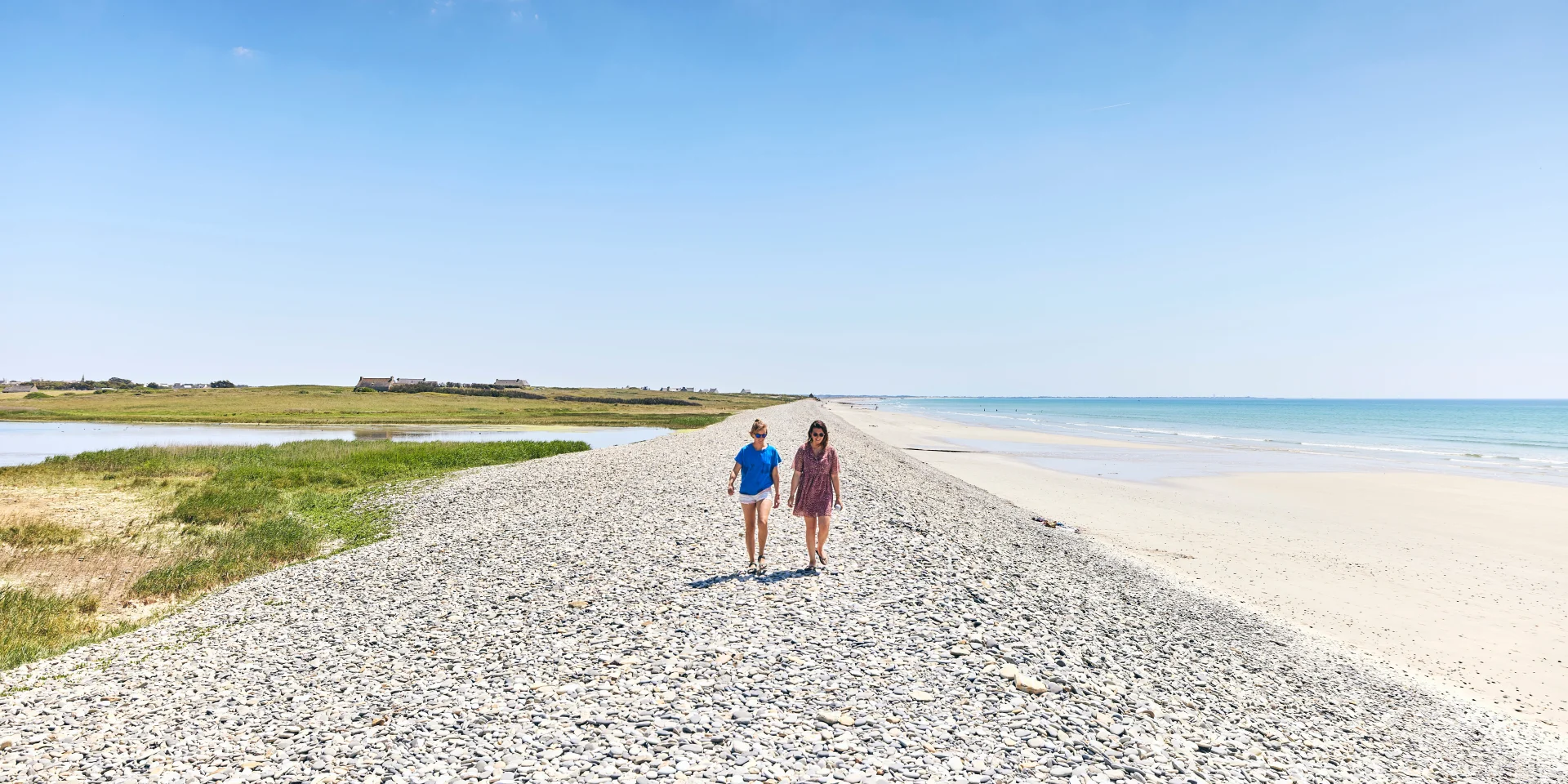 Cordon de galets - Plovan