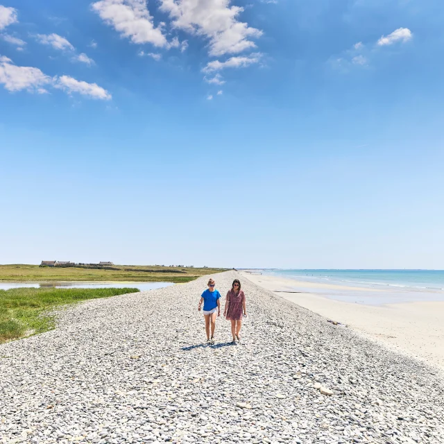 Cordon de galets - Plovan