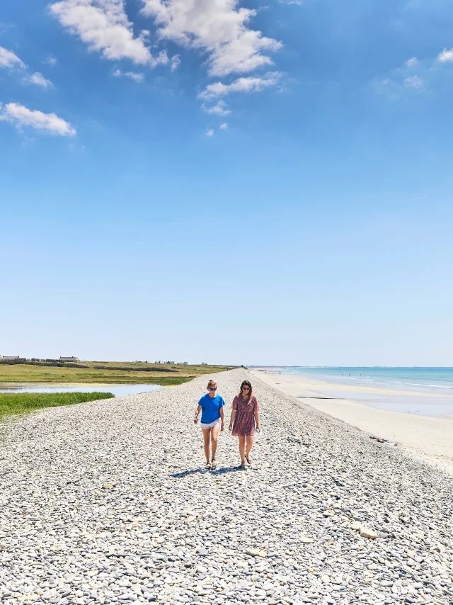 Cordon de galets - Plovan