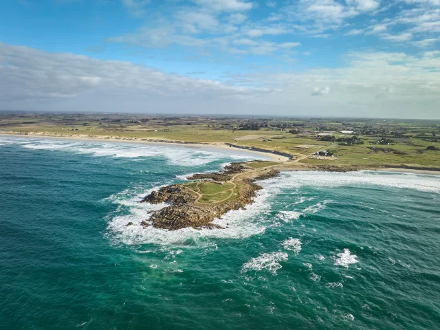 Pointe De La Torche - Plomeur - vue drone