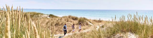 Balade dans les dunes - plage de Tréguennec