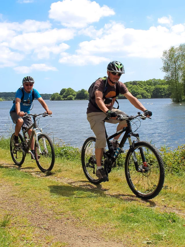 Boucle VTT à l'Etang du Moulin Neuf - Tréméoc