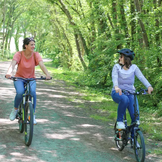 Fietsen op de groene route - Pont-L'Abbé