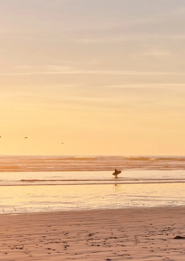 Sunset in the Bay of Audierne