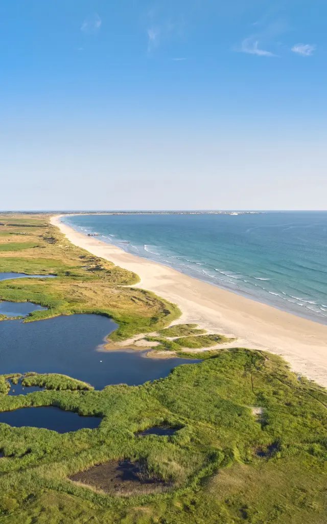 Blick auf die Bucht von Audierne