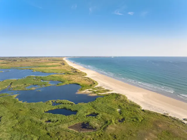 Blick auf die Bucht von Audierne
