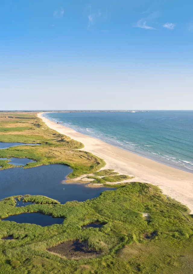 Blick auf die Bucht von Audierne
