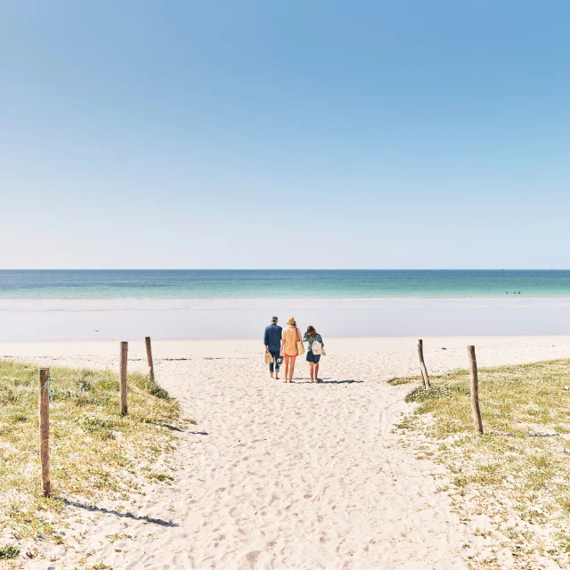 Balade en famille - Plage du Ster - Penmarc'h