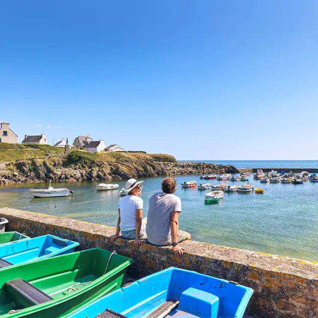 A trip to the port of Pors Poulhan