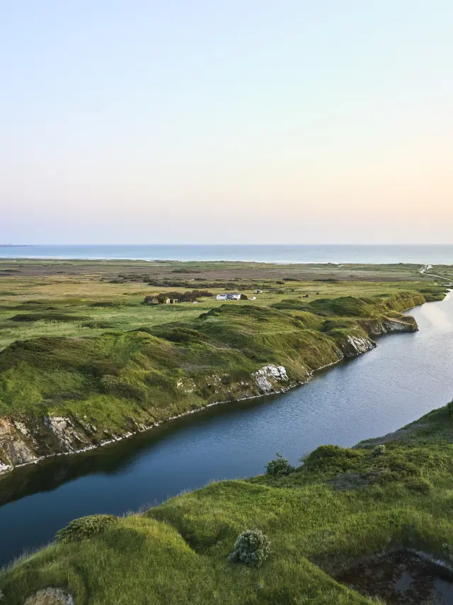 zonsondergang bij Treguennec