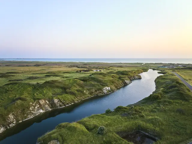 zonsondergang bij Treguennec