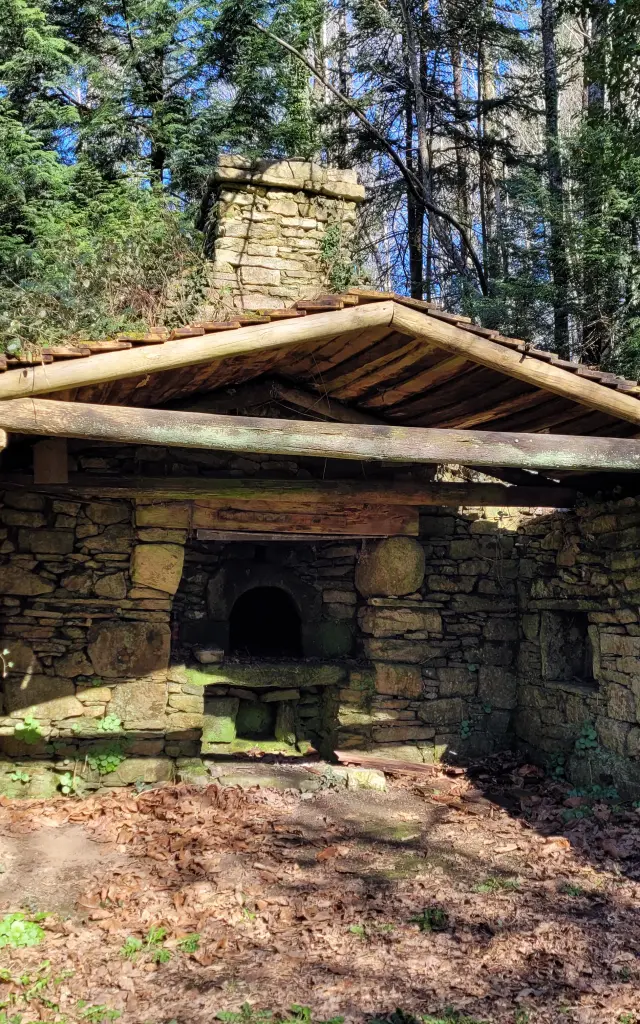 Four à pain sur le circuit des moulins à Pouldreuzic