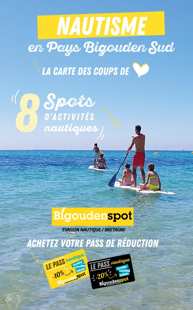 Carte Des Bigoudenspot En Pays Bigouden Sud