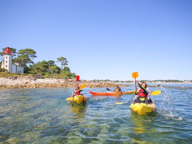 Kajakken met het gezin - Sainte-Marine - Combrit