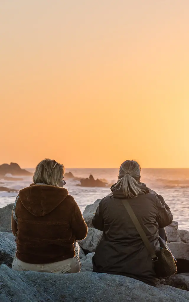 Puesta de sol en Pors Carn - Penmarc'h