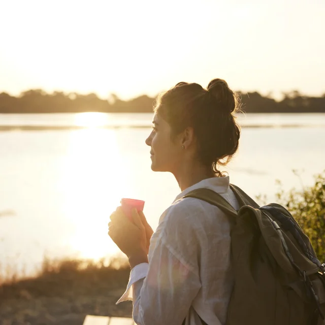 Rando au lever du soleil à la rivière - Pont-L'Abbé