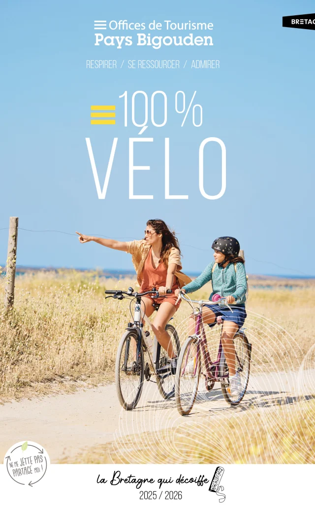 carte thématique 100% vélo pays bigouden