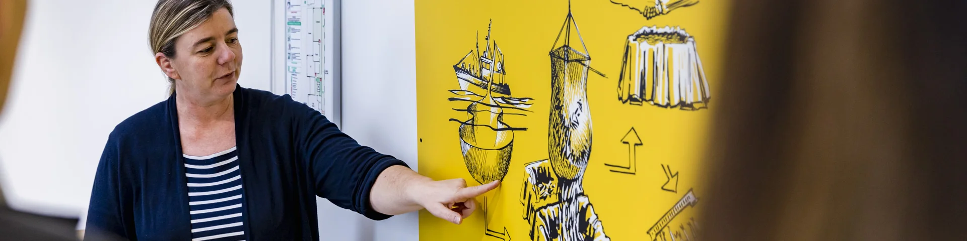 Visite de la Compagnie Bretonne du poisson à Penmarc'h