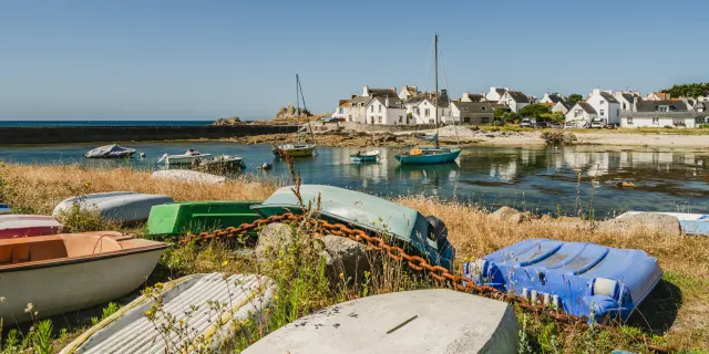 Lesconil visto desde el puerto