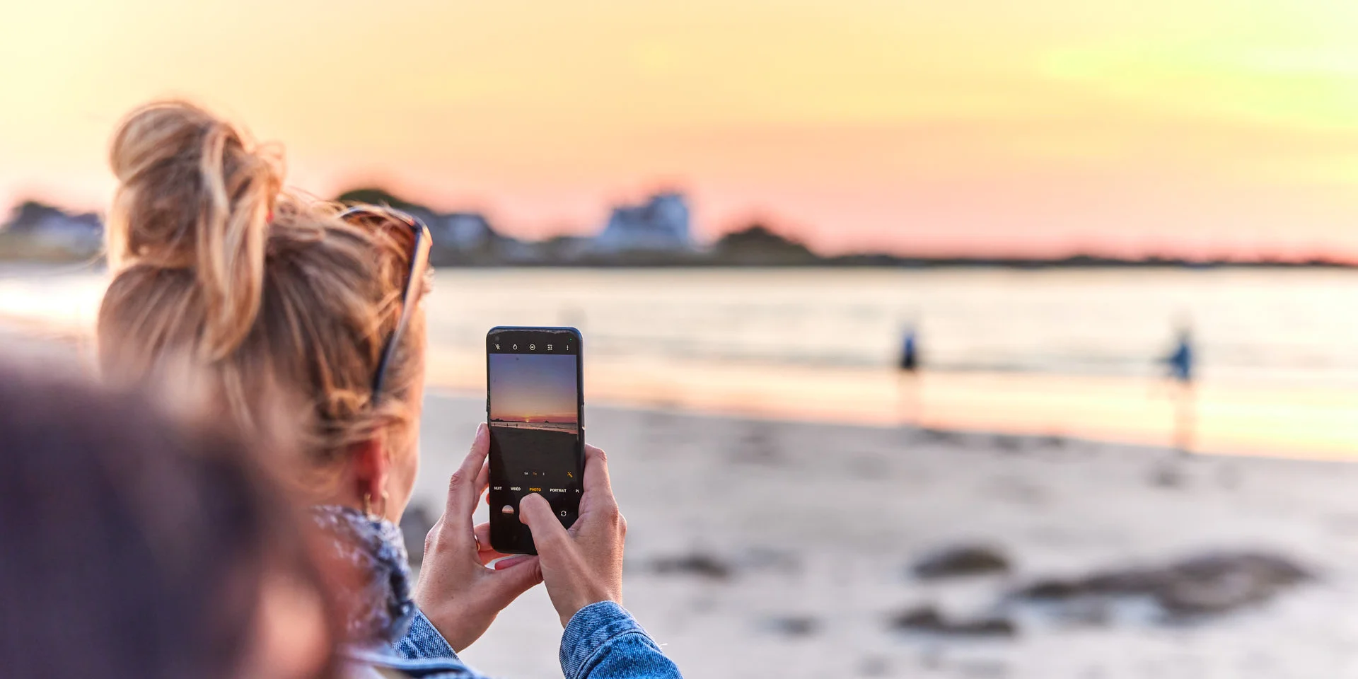 Photographier le coucher de soleil sur l'océan