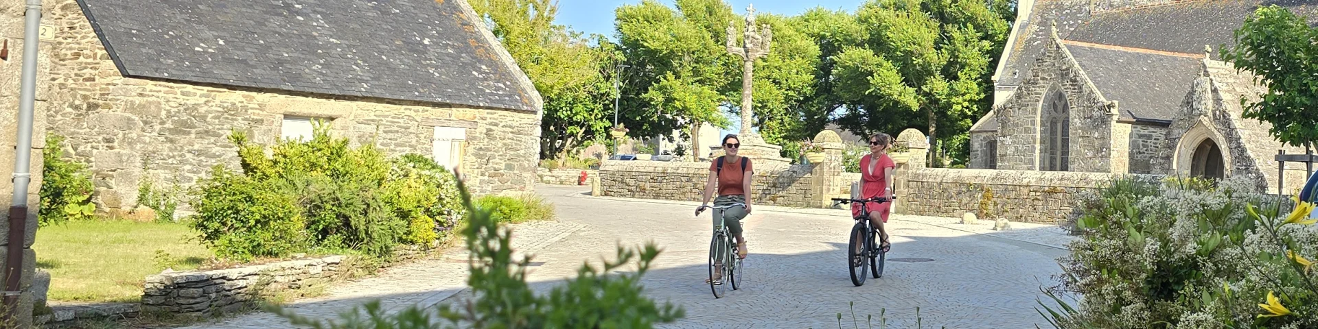 Balade à vélo à Plovan