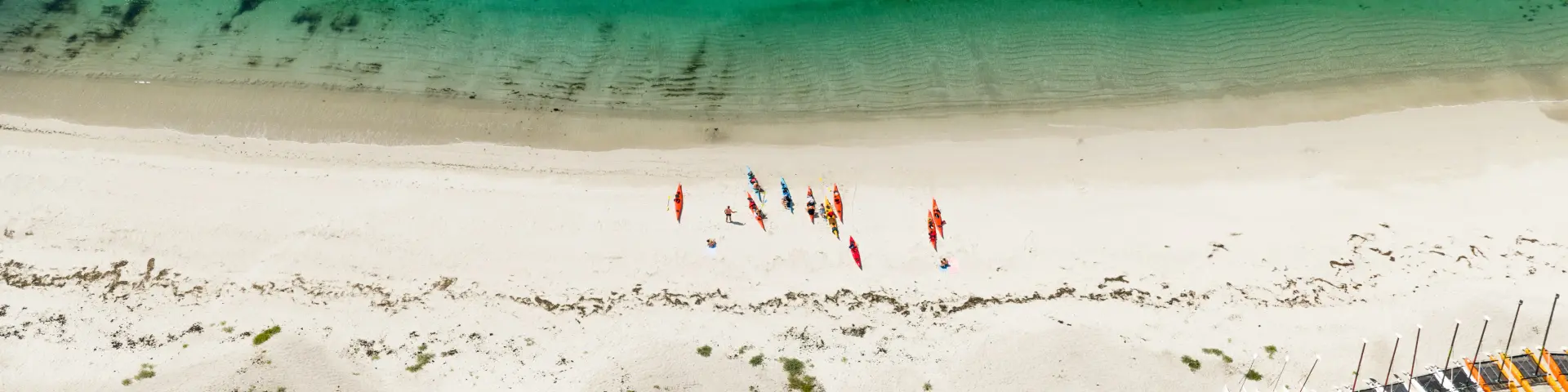 Plage le la grève blanche au Guilvinec