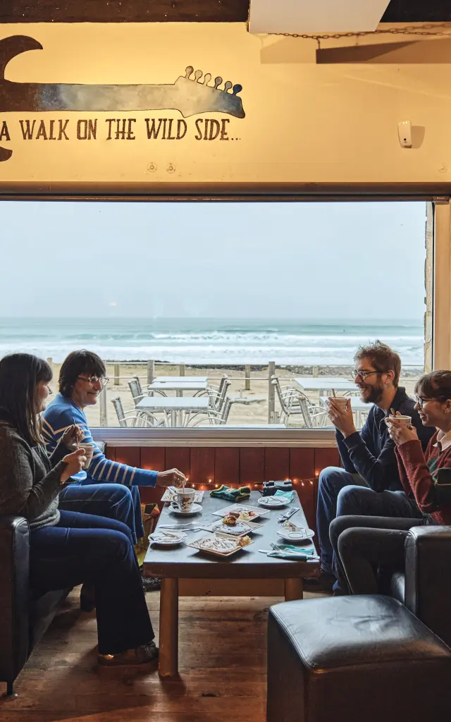 Restaurant vue mer - Penn Ar Bed à Penhors