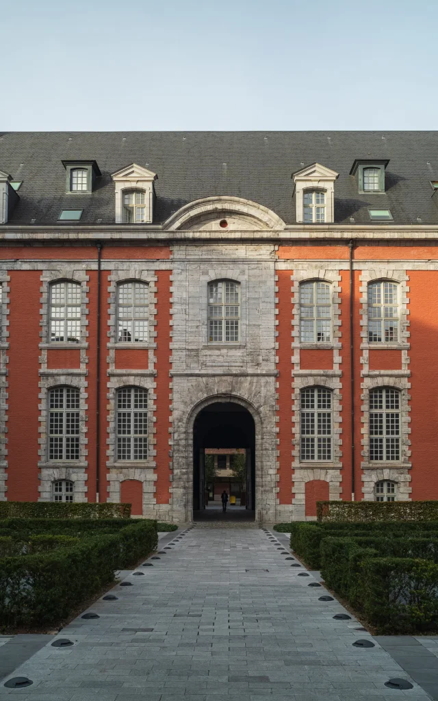 Cour intérieure Hôtel Royal Hainaut