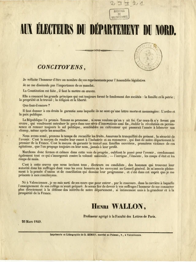 Profession De Foi 1849