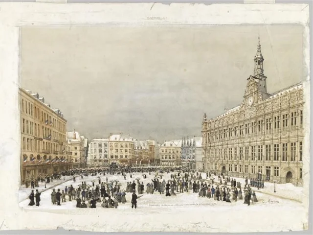 Funérailles de Carpeaux, 1875