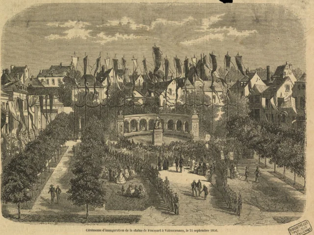 Inauguration Monument Froissart