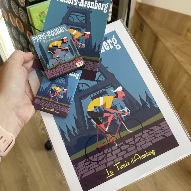 Affiches et magnets vélo Valenciennes