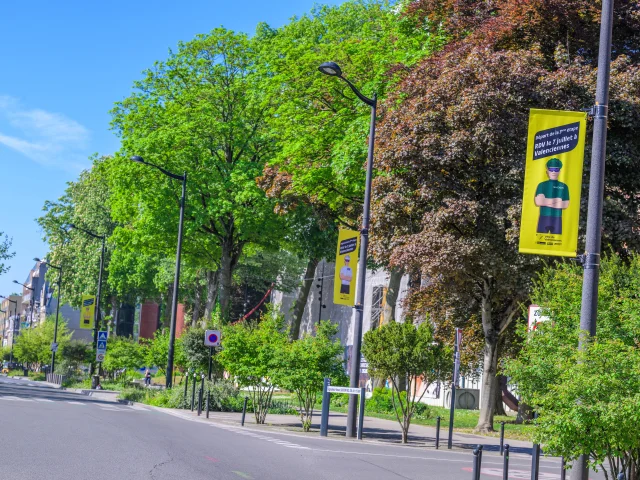 signalétique Tour de France Valenciennes