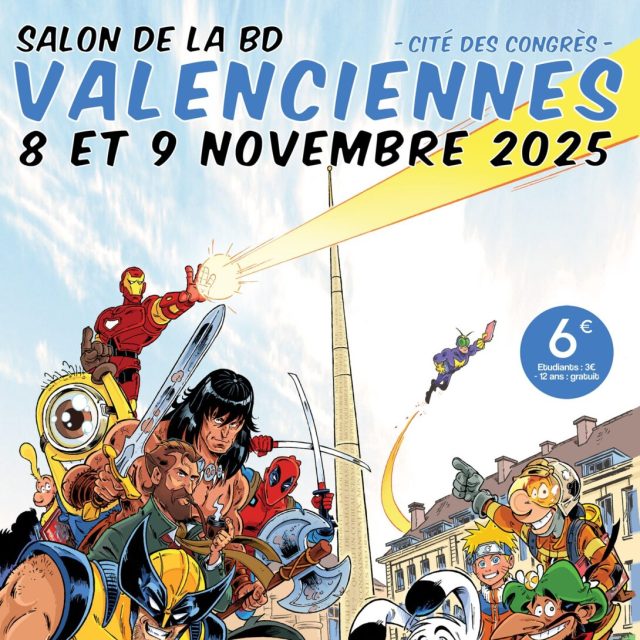Salon de la BD Valenciennes 2025