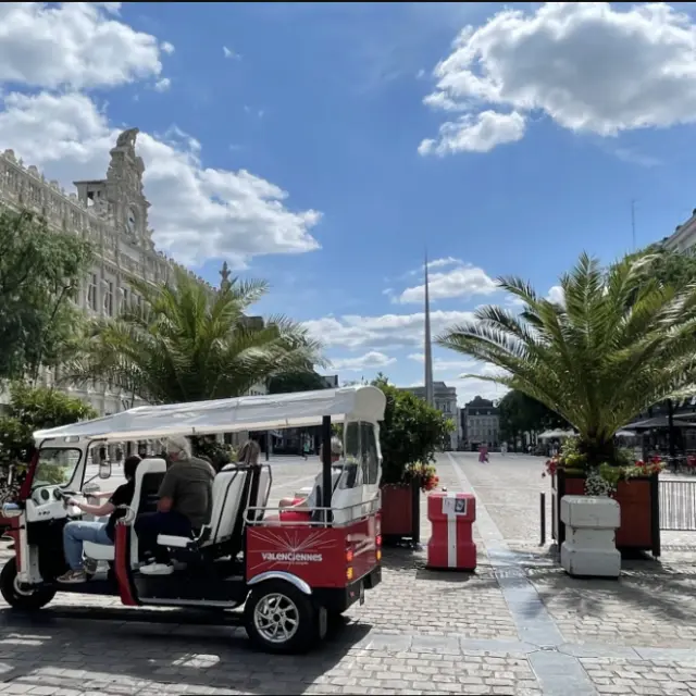 Tuk Tuk visites Valenciennes