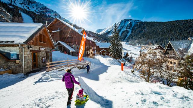 Station D'oz En Oisans hiver