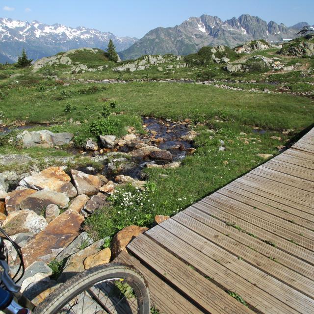VTT sur le plateau des lacs