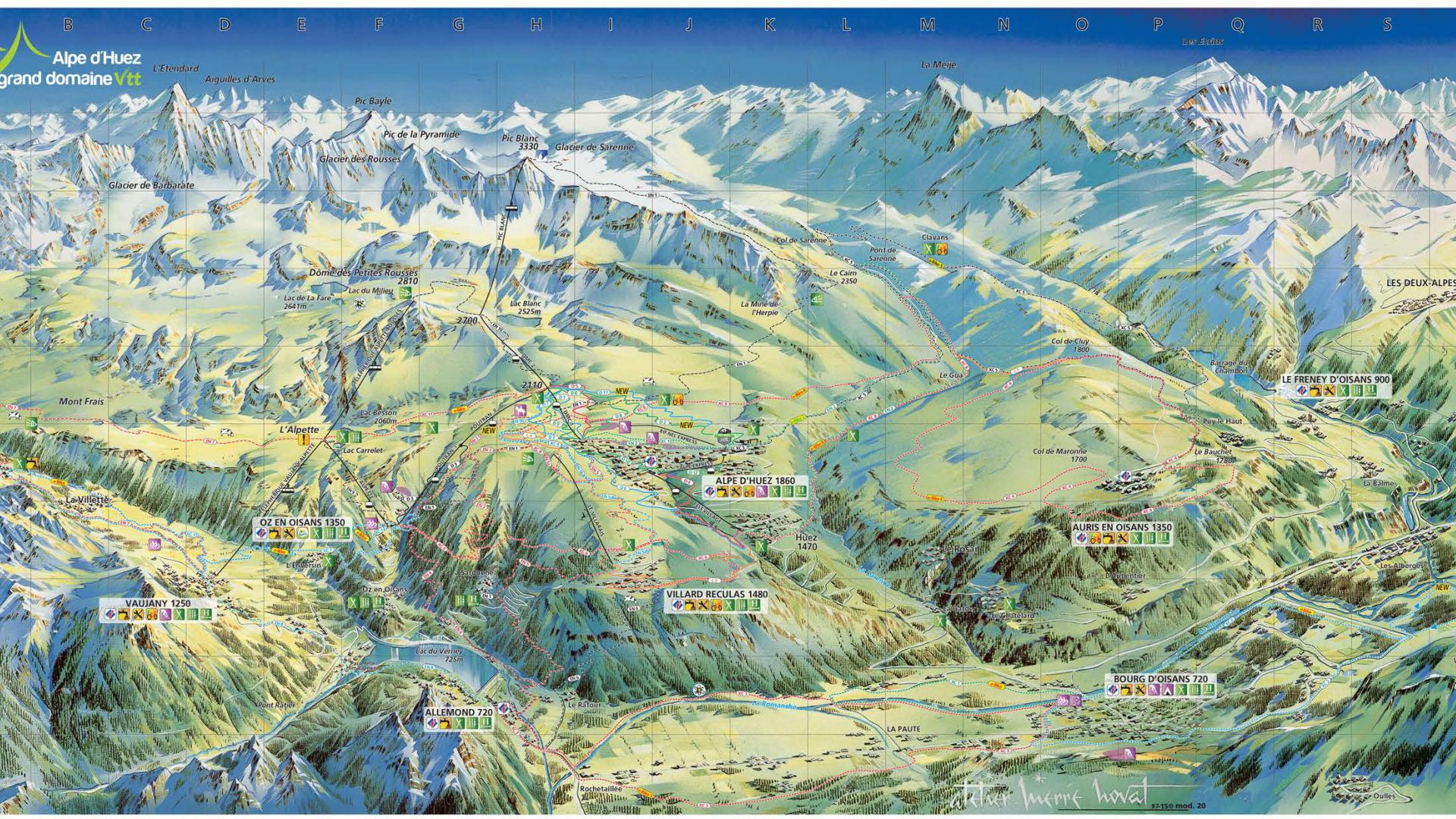 Plan de la station Office de Tourisme d'ozenoisans Plan de la station Office de Tourisme d'ozenoisans
