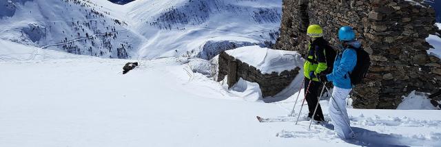 Ski de rando sur l'Alpe d'Huez Grand Domaine