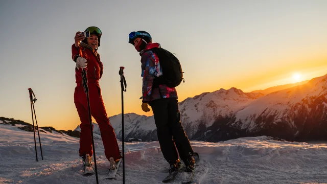 Experience A Vivre Ski Coucher De Soleil Oz 3300