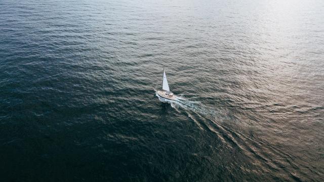 Bateau en mer