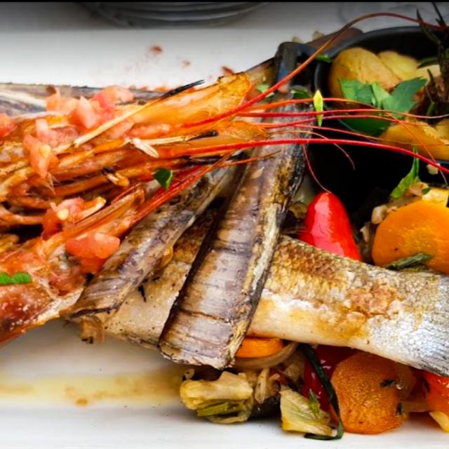 Assiette de fruits de mer
