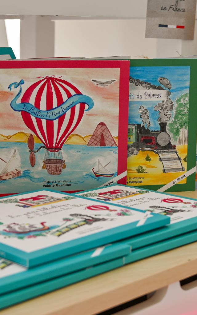 Livres pour enfants à l'Office de Tourisme de Palavas-les-Flots 2023
